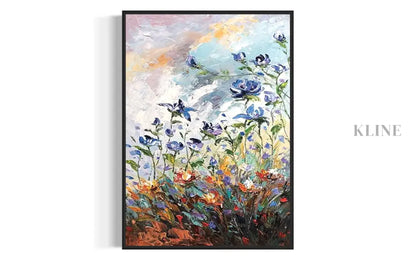 Earth’s Vibrant - Hand Painting