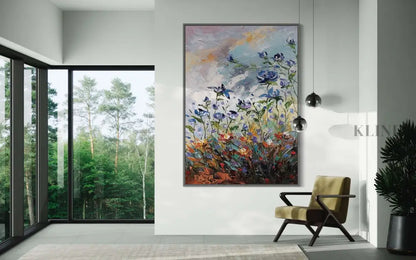 Earth’s Vibrant - Hand Painting