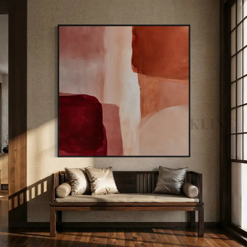 Earthy Strata - Hand Painting Dipinti originali in vendita