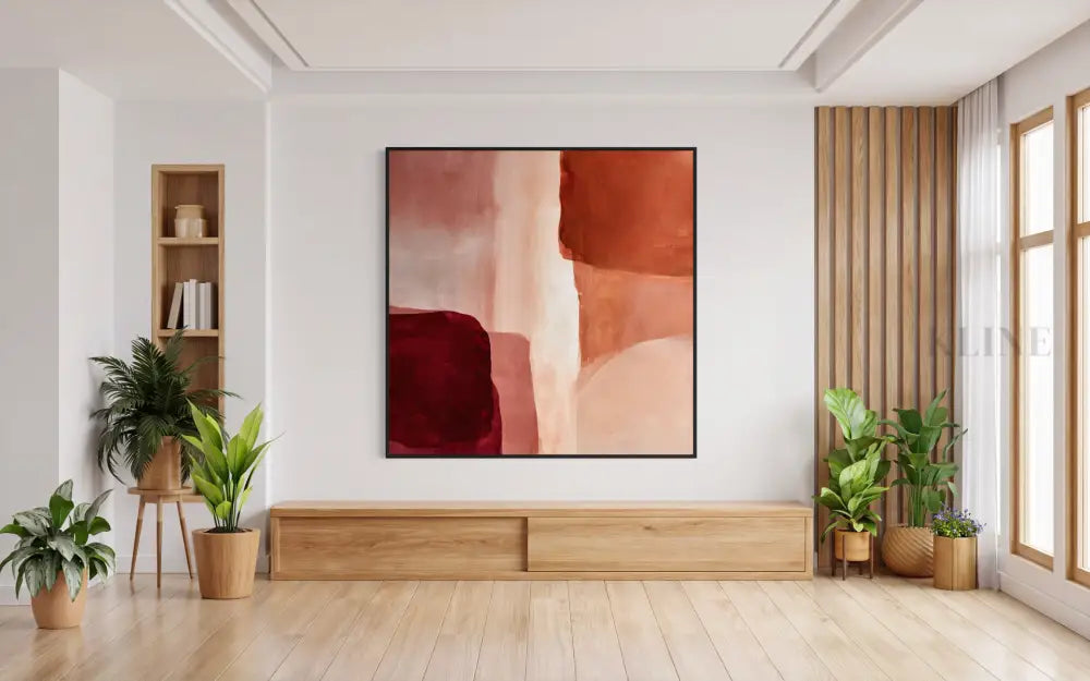 Earthy Strata - Hand Painting Dipinti originali in vendita