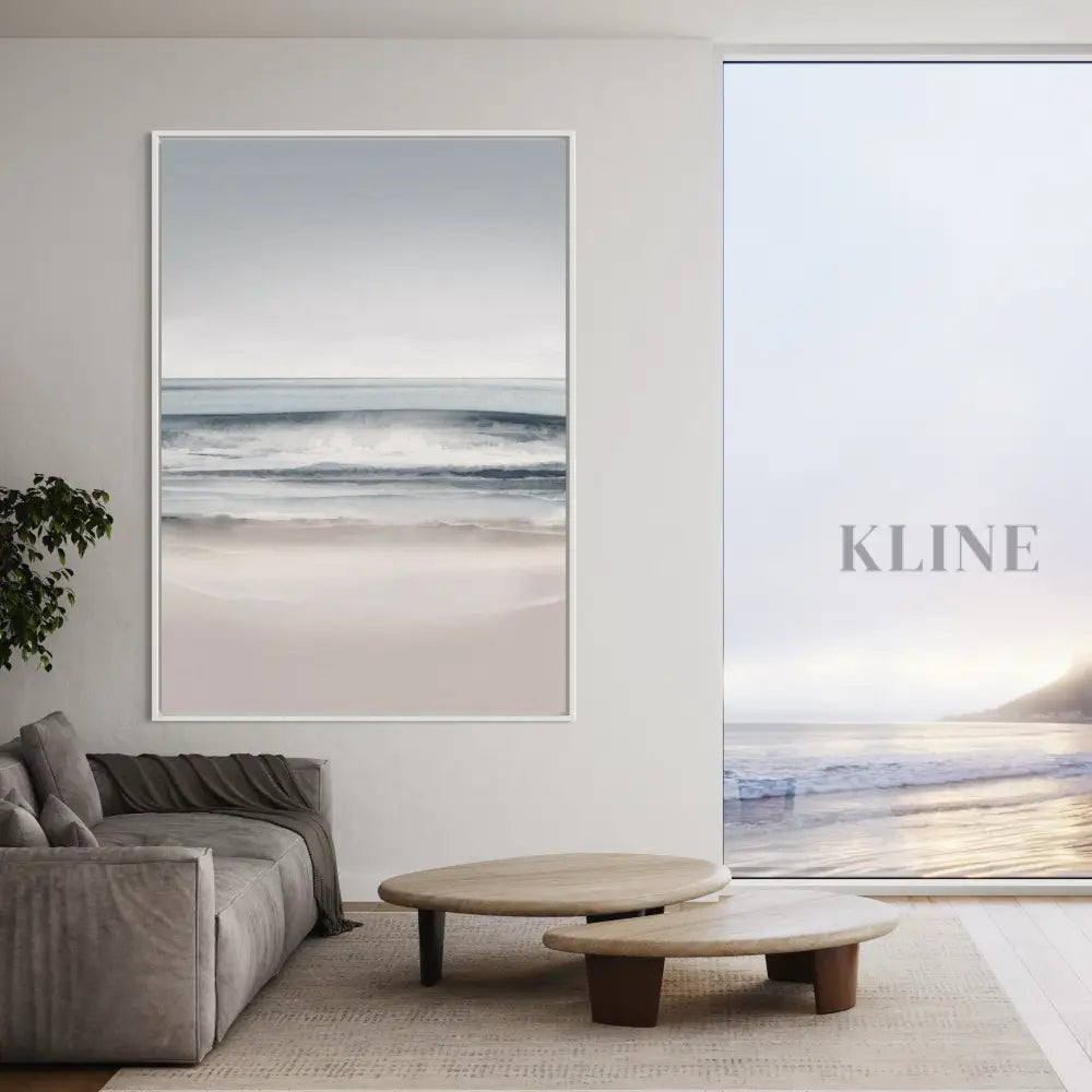 East Coast Beach - Hand Painting