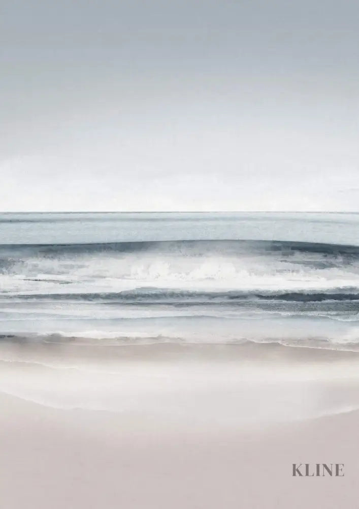 East Coast Beach - Hand Painting 