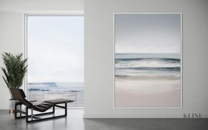 East Coast Beach - Hand Painting
