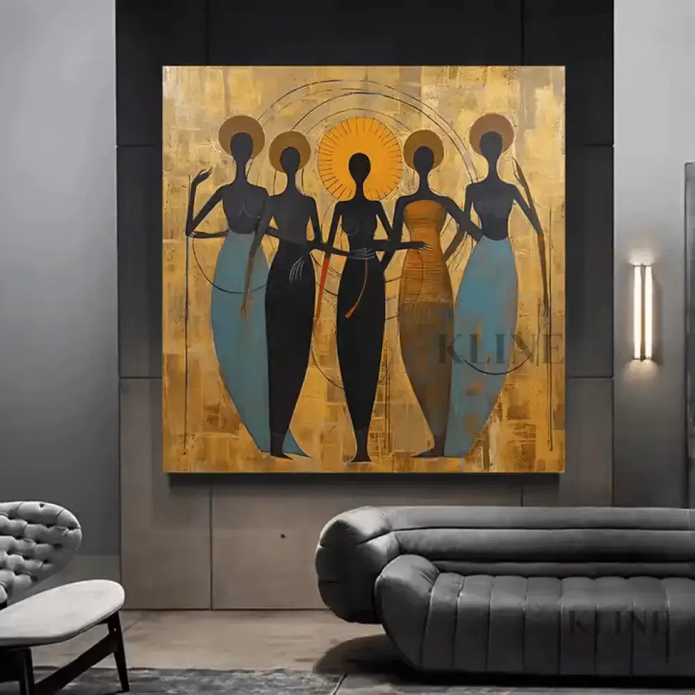 Éclat sous le Soleil - Hand Painting