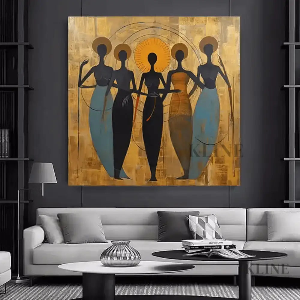 Éclat sous le Soleil - Hand Painting