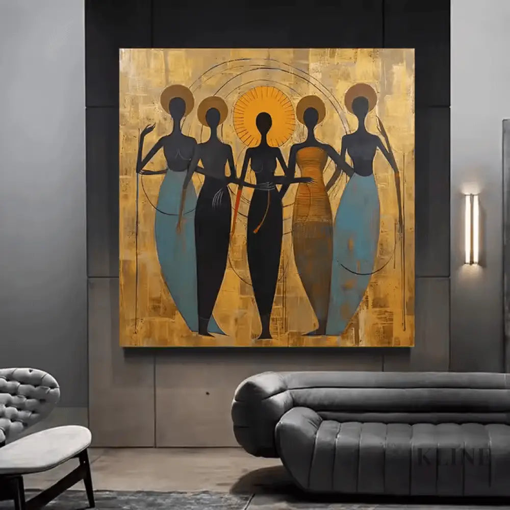 Éclat sous le Soleil - Hand Painting