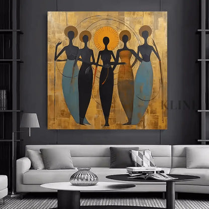 Éclat sous le Soleil - Hand Painting