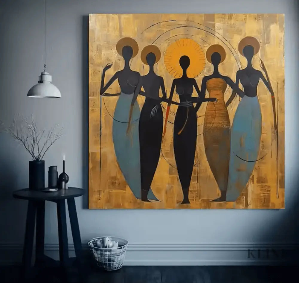 Éclat sous le Soleil - Hand Painting