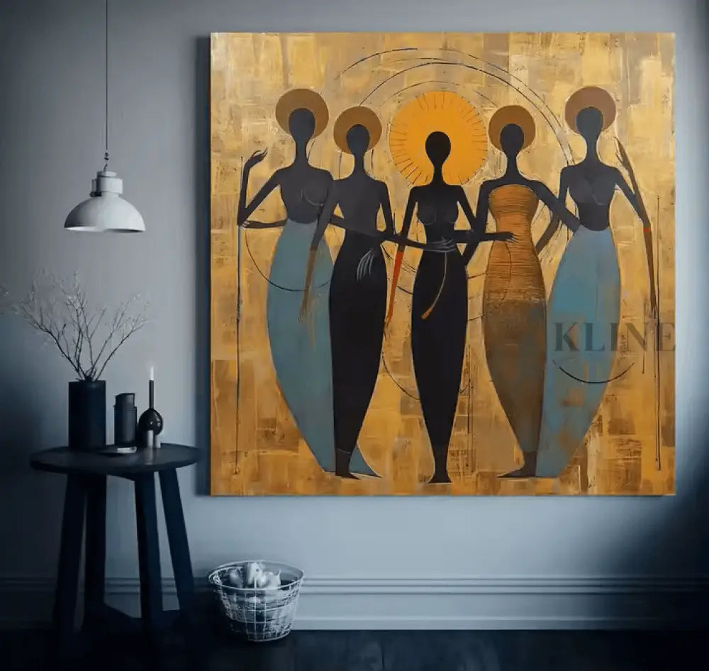 Éclat sous le Soleil - Hand Painting