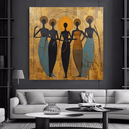Éclat sous le Soleil - Hand Painting