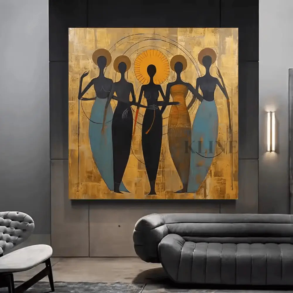 Éclat sous le Soleil - Hand Painting