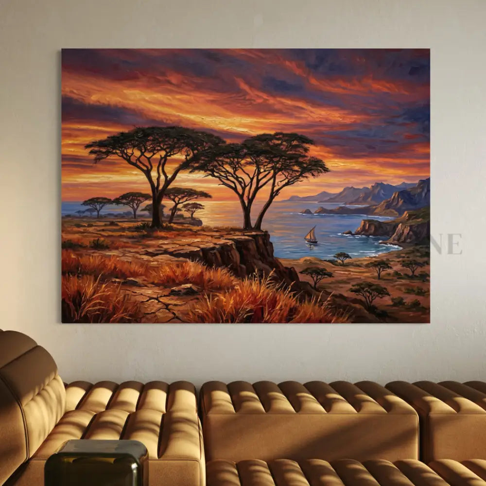 Edge of the Continent - Hand Painting Dipinti originali in vendita