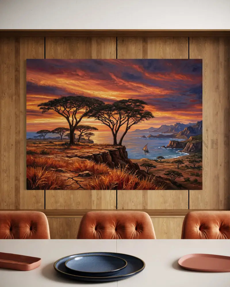 Edge of the Continent - Hand Painting Dipinti originali in vendita