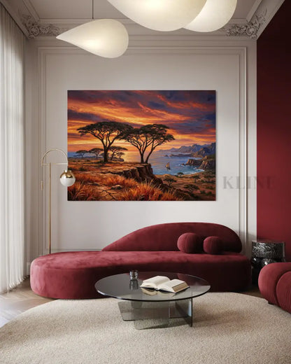 Edge of the Continent - Hand Painting