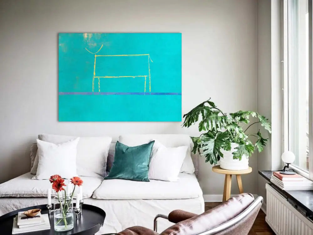 El Toro Y El Rio - Hand Painting Canvas Wall Art