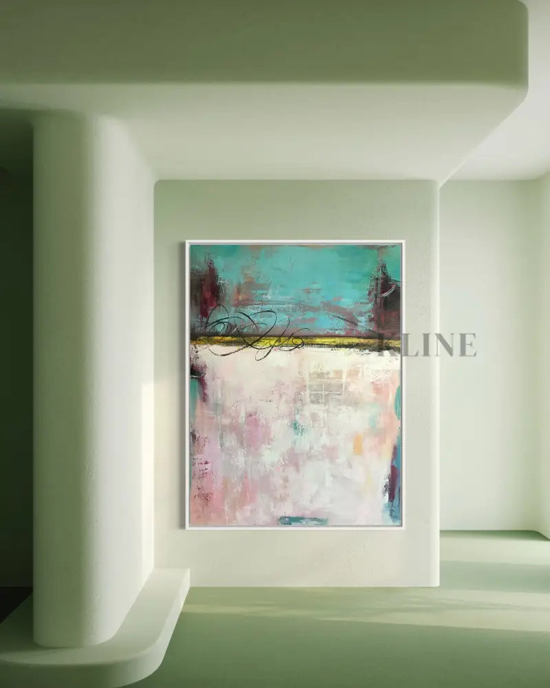Elegance Style - Hand Painting Wandkunst für das Esszimmer