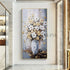 Elegant Floral Vase - Hand Painting