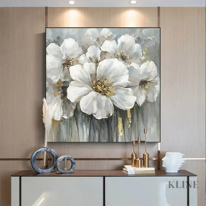 Elegy of Petals - Hand Painting