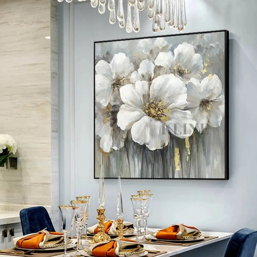 Elegy of Petals - Hand Painting Black Friday Sale