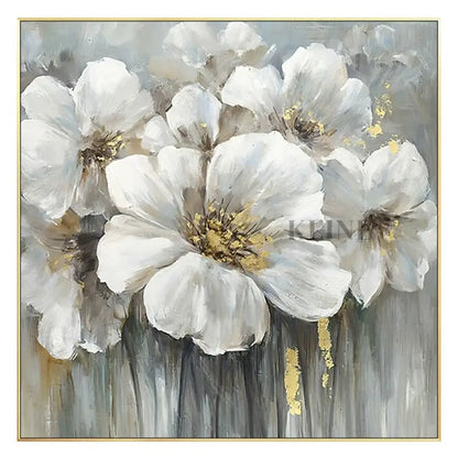 Elegy of Petals - Hand Painting