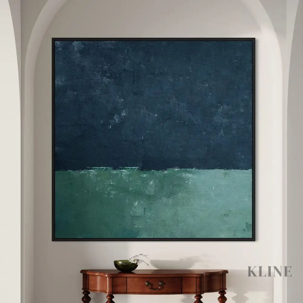 Emerald Enigma - Hand Painting