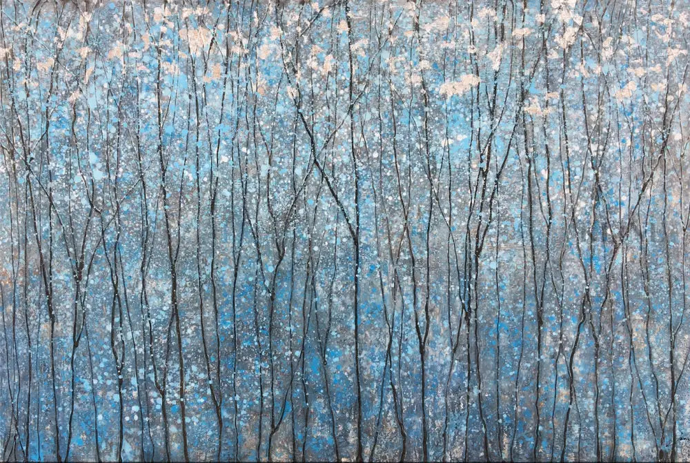 Emergence - Hand Painting Dining Room Wall Art