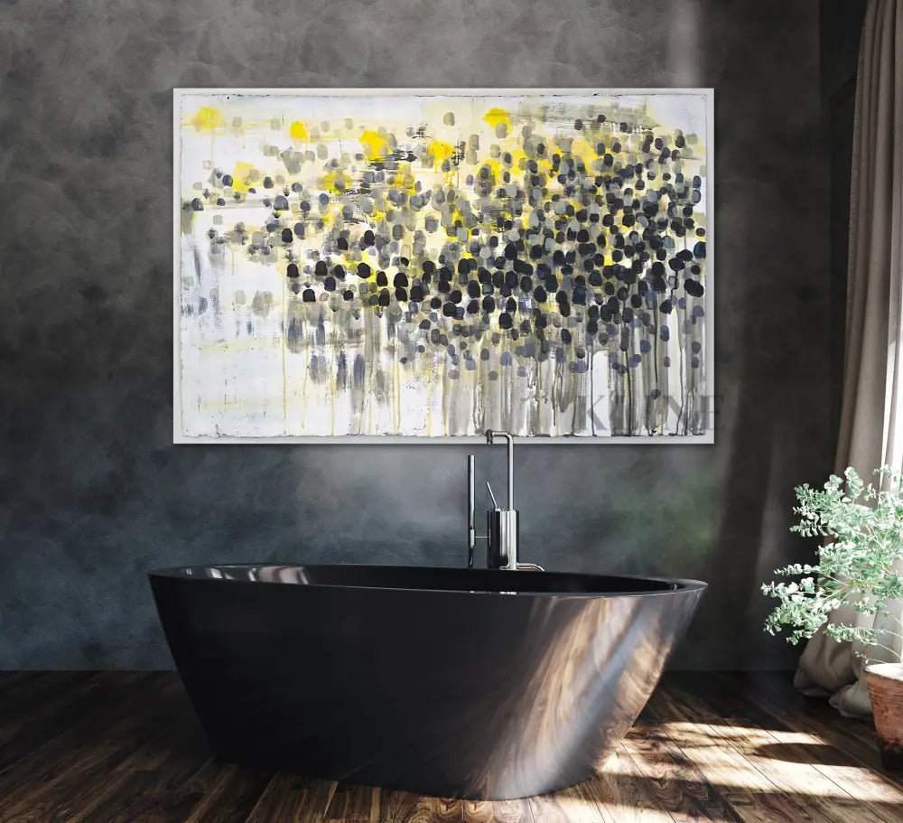 Enlivening - Hand Painting Dining Room Wall Art