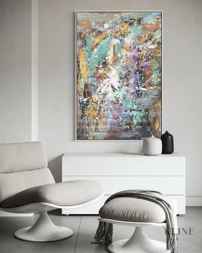 Ephemeral Burst - Hand Painting