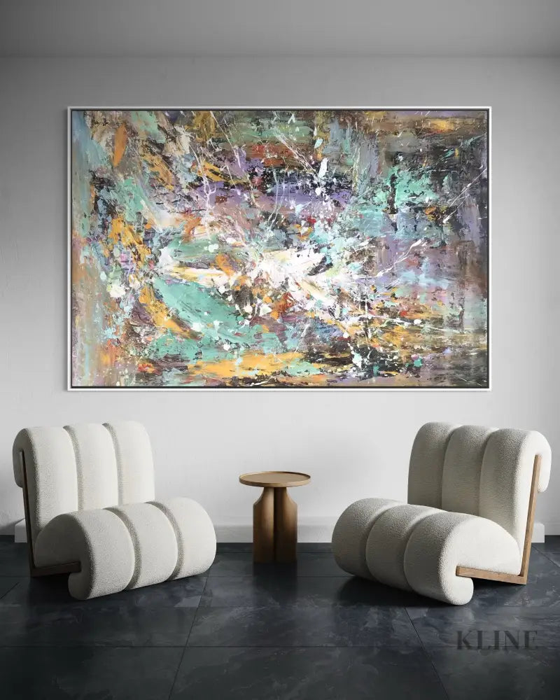 Ephemeral Burst - Hand Painting