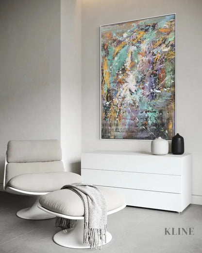 Ephemeral Burst - Hand Painting