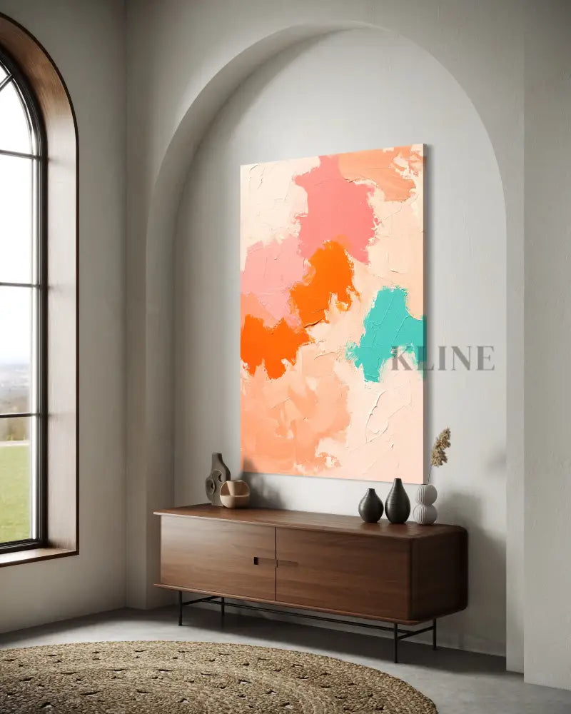 Ephemeral Strokes - Hand Painting Canvas Wall Art