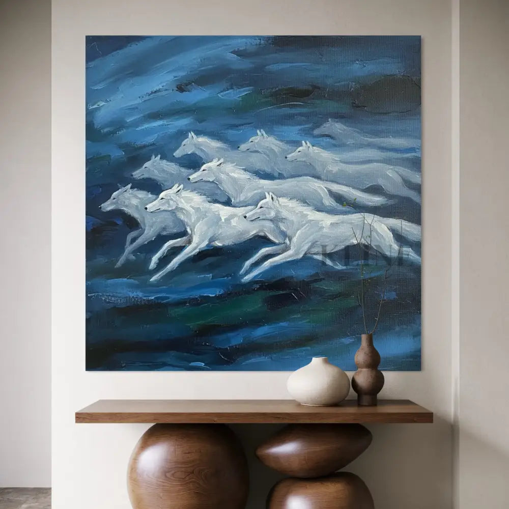 Equine Passage - Hand Painting