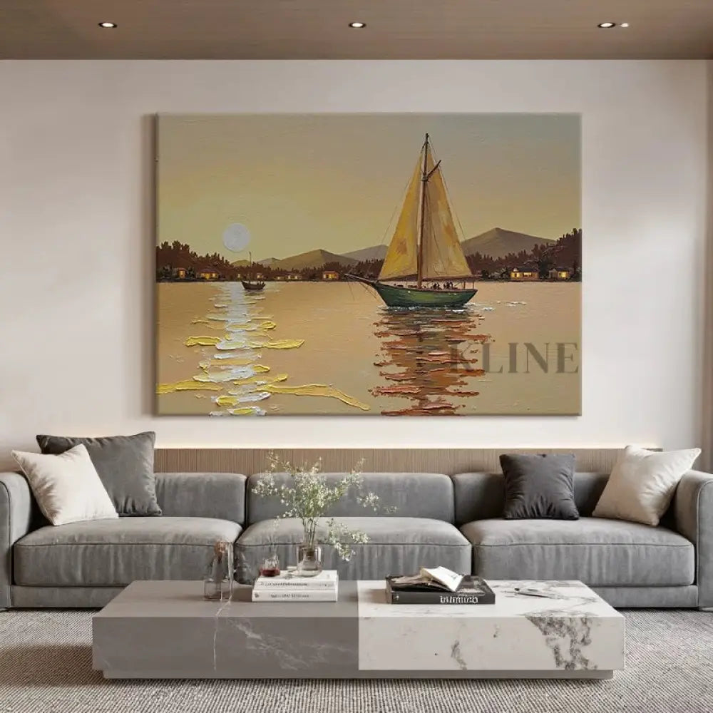 Escape in Light - Hand Painting