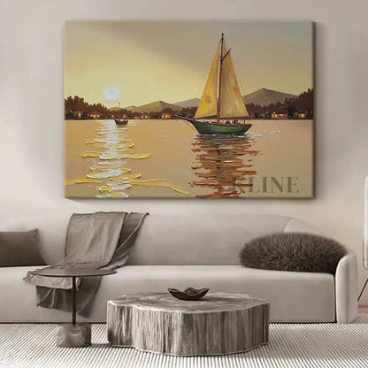 Escape in Light - Hand Painting