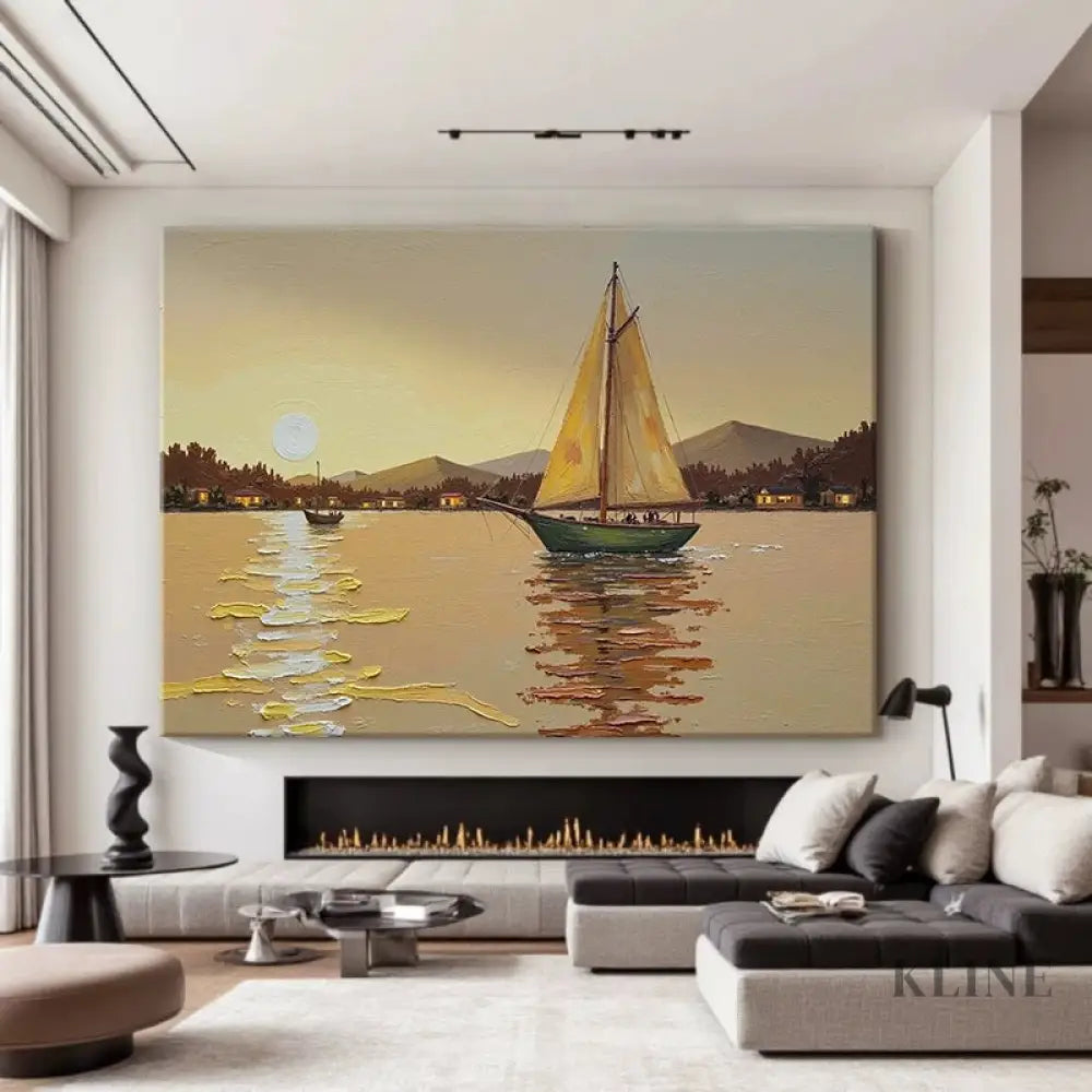 Escape in Light - Hand Painting