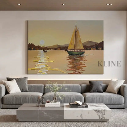 Escape in Light - Hand Painting