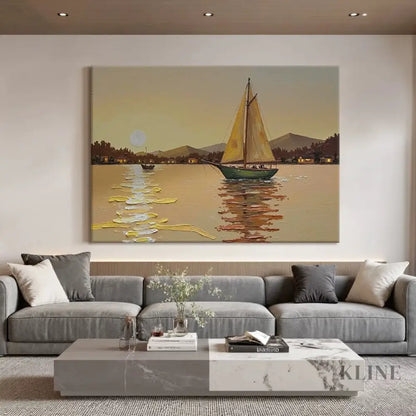 Escape in Light - Hand Painting