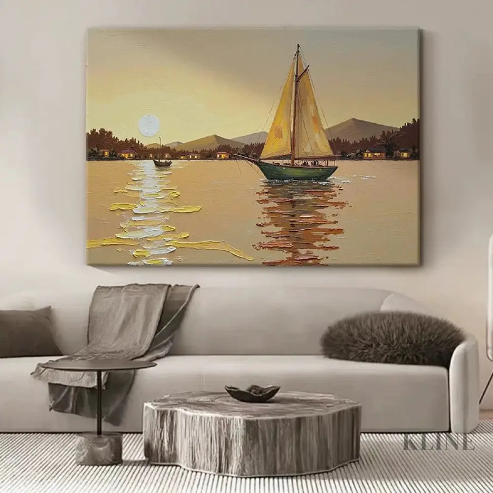 Escape in Light - Hand Painting