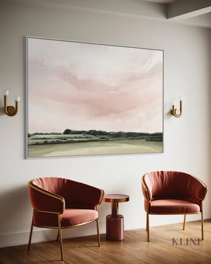 Esk Lynn View Pink - Hand Painting