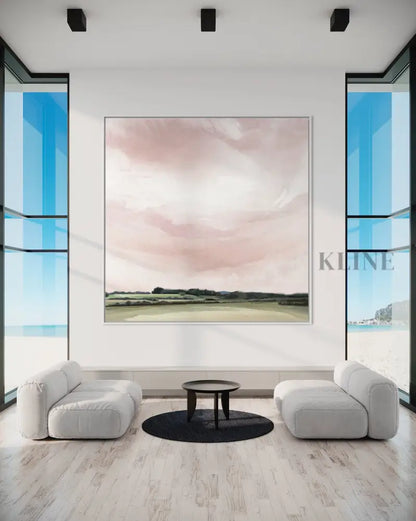 Esk Lynn View Pink - Hand Painting