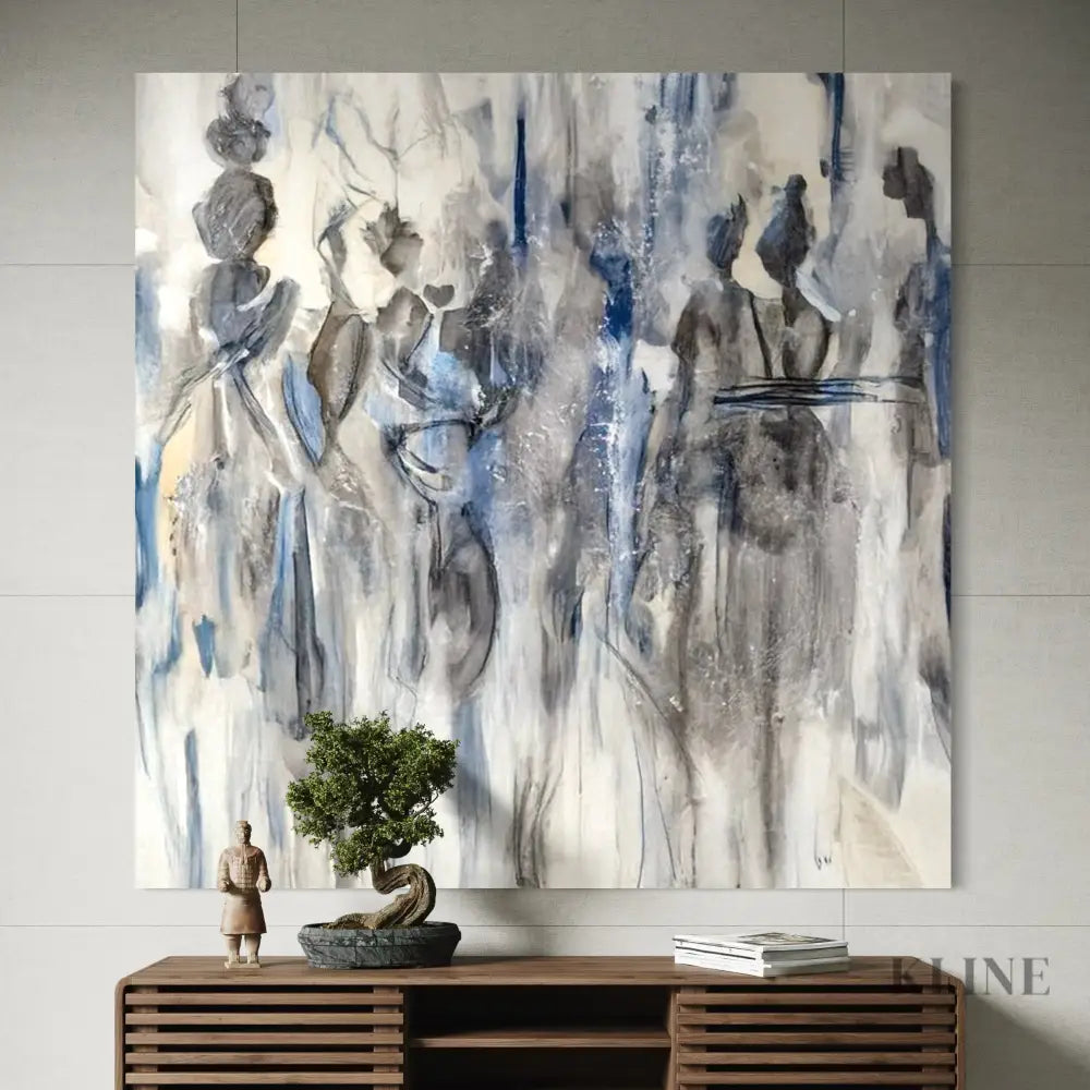 Ethereal Gathering - Hand Painting Canvas Wall Art