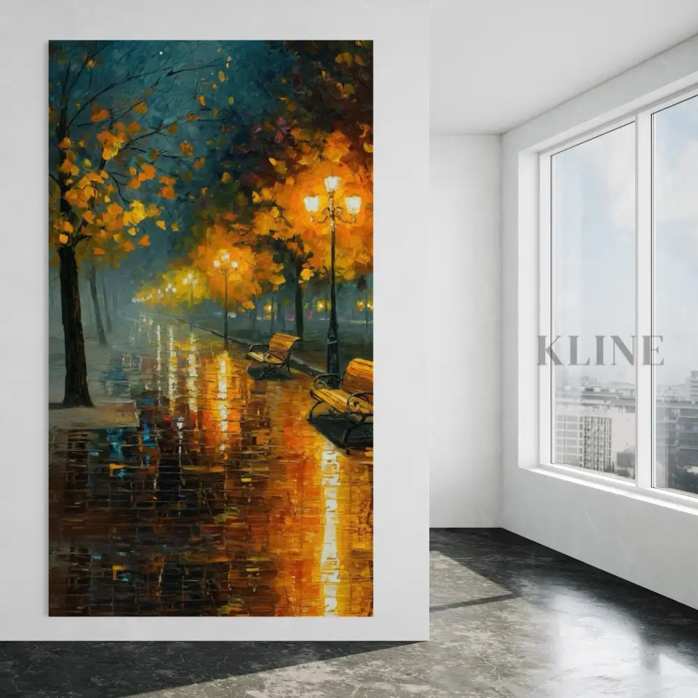 Evening Elegance - Hand Painting
