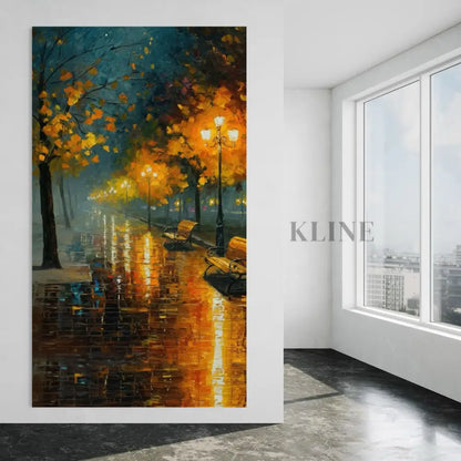 Evening Elegance - Hand Painting
