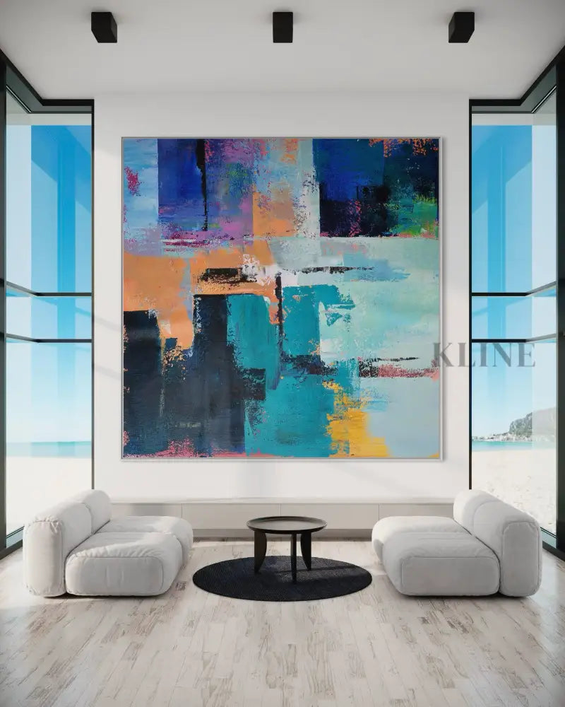 Experience - Kline Collective Art mural violet