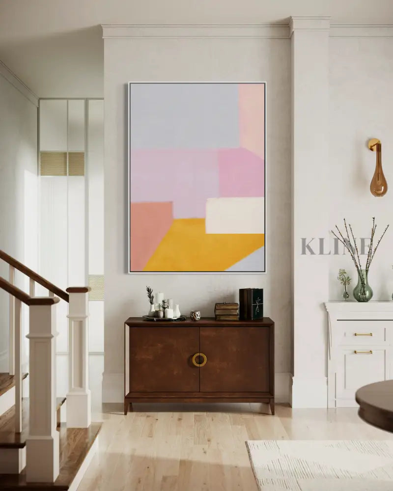 Extreme Softness 02 - Hand Painting Vertical Wall Art & Paintings