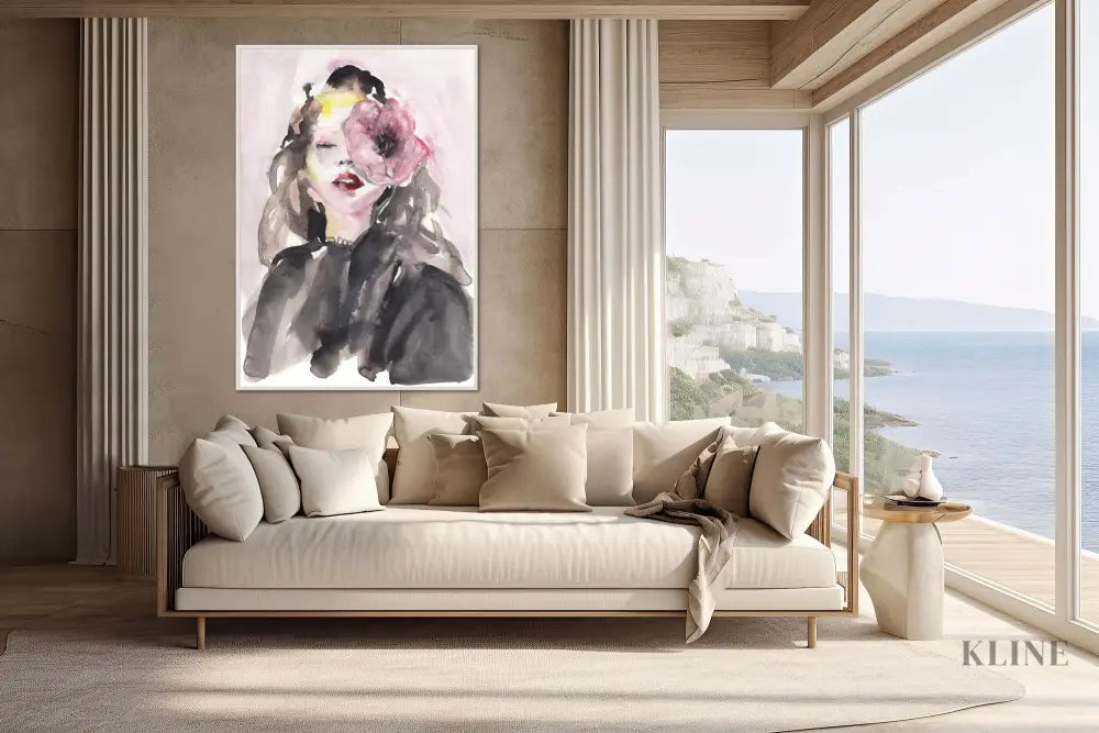 Face Like A Melody - Hand Painting Vittoria Verbaan