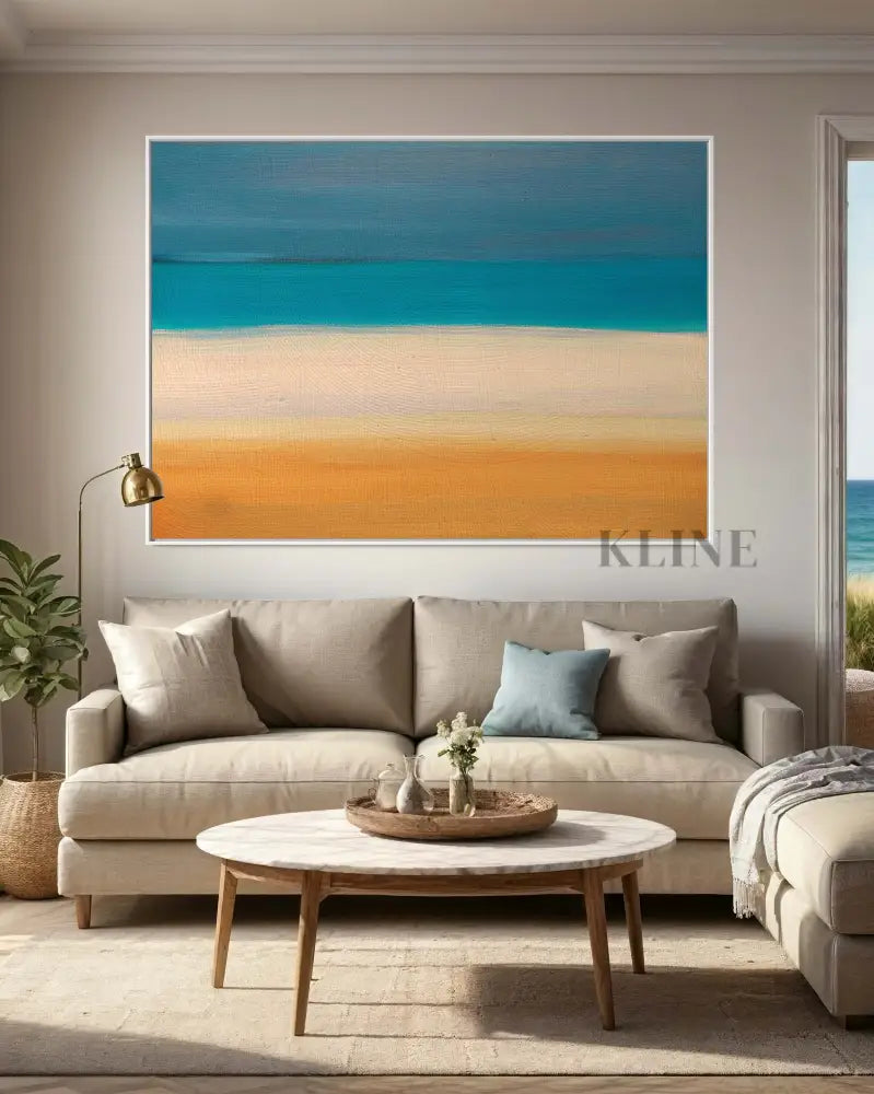 Faixa de Areia 01 - Hand Painting Originalgemälde zum Verkauf