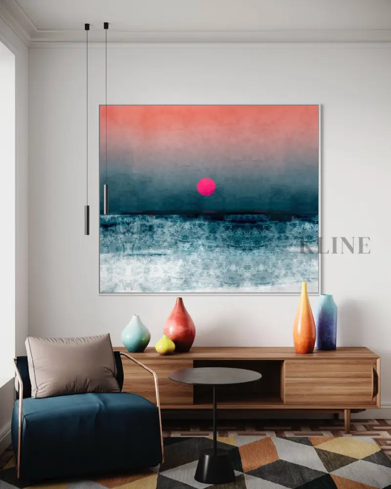 Fall Dusk Wall Art Image