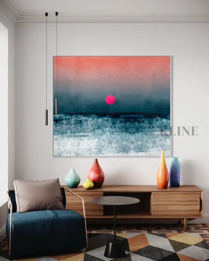 Fall Dusk Wall Art Image