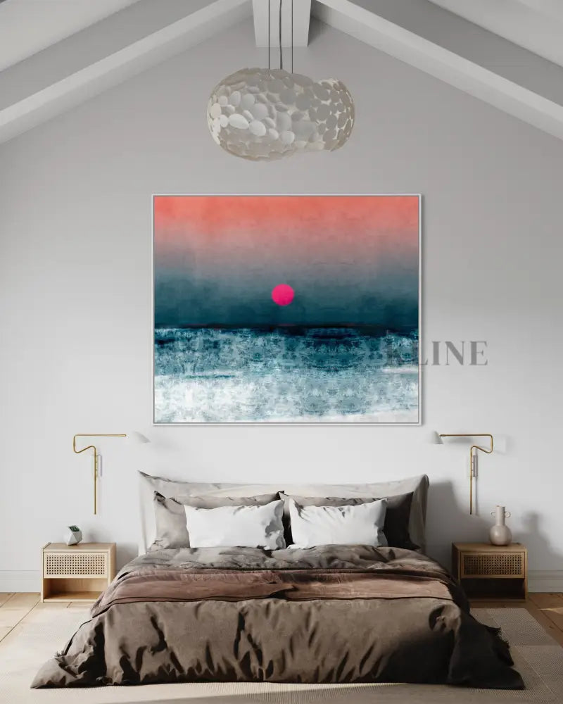 Fall Dusk JPG Image Large Wall Art